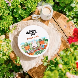 مقشر القهوة العلاجي بالأحماض  و الساليسيليك 