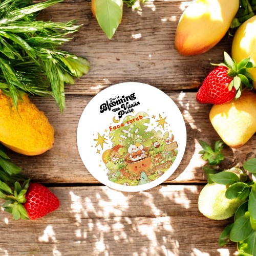 مقشر الوجه بزبدة اللبن و سنو وايت