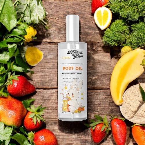 زيت التفتيح بالحمضيات و الڤيتامين C