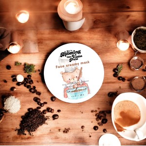 ماسك الوجه الكريمي بالحليب و الفواكه و القهوة 